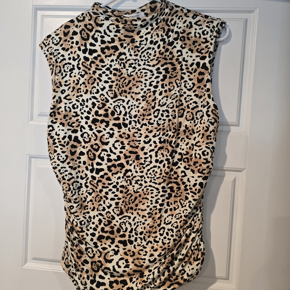 Bundle 5 Items For $15 Maurices Animal Print Muscle Tee